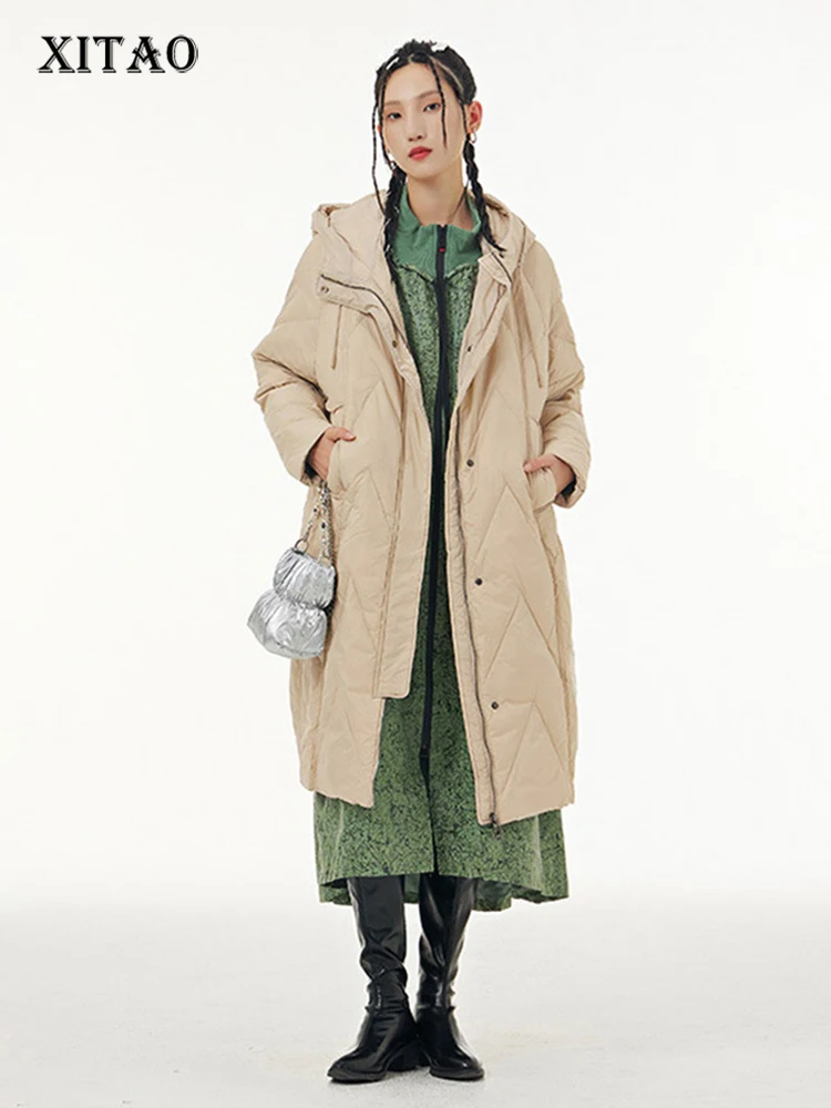 XITAO Solid Color Casual Down Coat Fashion Simplicity Temperament Loose Hooded Collar Women Winter Keep Warm Coat WLD10135
XITAO Solid Color Casual Down Coat Fashion Simplicity Temperament Loose Hooded Collar Women Winter Keep Warm Coat WLD10135