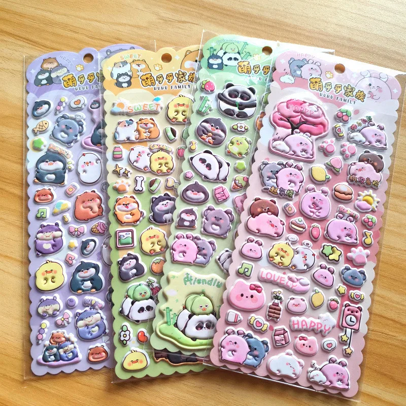 Набор наклеек с животными из ЭВА
Набор наклеек с животными из ЭВА