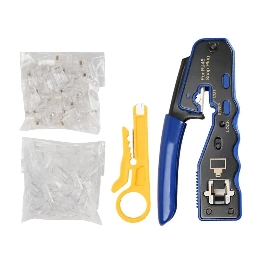 Multifunctional Network Cable Pliers Crimp Tool Plier Stripper Crimper Cutter for 8P
Multifunctional Network Cable Pliers Crimp Tool Plier Stripper Crimper Cutter for 8P