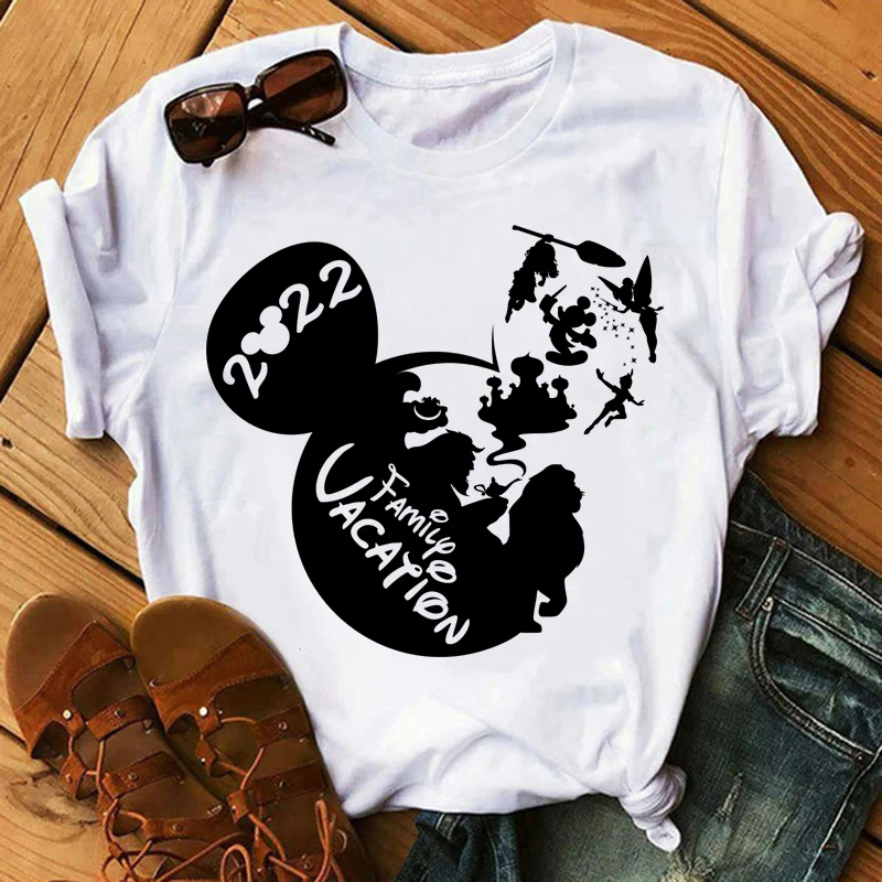 Cute Mickey Mouse Graphic Printed Women T-shirt 2022 Happy New Year Short Sleeve Tshirts Fashion Girls Clothes Disney Unisex Tee
Cute Mickey Mouse Graphic Printed Women T-shirt 2022 Happy New Year Short Sleeve Tshirts Fashion Girls Clothes Disney Unisex Tee