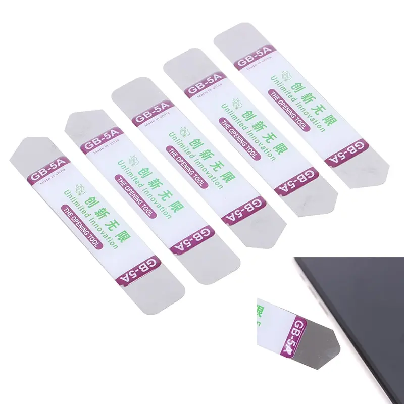 2/5Pcs Open Repair Tool Kit For Mobile Phone Electronic Broken Screen Glue Removal Metal Flat Spudger Soft Blade Pry Bar
2/5Pcs Open Repair Tool Kit For Mobile Phone Electronic Broken Screen Glue Removal Metal Flat Spudger Soft Blade Pry Bar