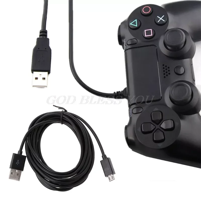 Long 3 Meter Micro USB Charge Charging Power Cable For PS4 Xbox One Controllers Drop Shipping
Long 3 Meter Micro USB Charge Charging Power Cable For PS4 Xbox One Controllers Drop Shipping
