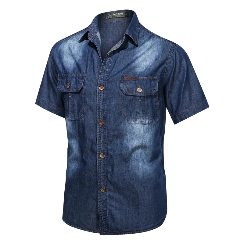 Большие 5XL 100% хлопок джинсовые рубашки для мужчин с коротким рукавом 2022 летний дизайн Стильная модная повседневная одежда
Большие 5XL 100% хлопок джинсовые рубашки для мужчин с коротким рукавом 2022 летний дизайн Стильная модная повседневная одежда