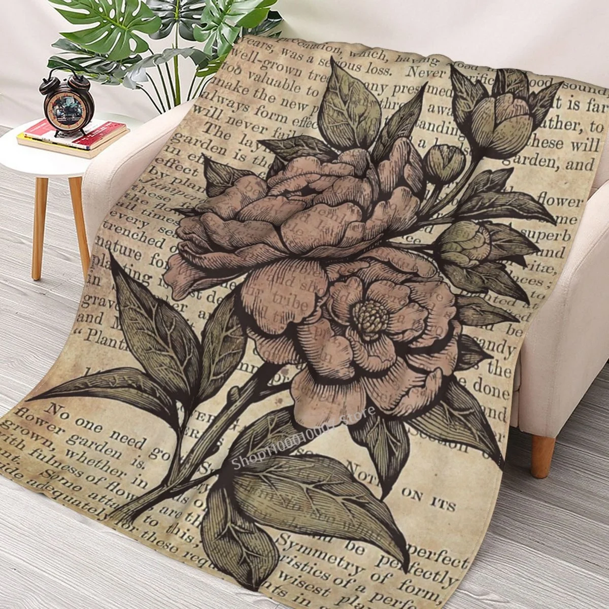Botanicals - Peonies Vintage Throw Blanket 3D printed sofa bedroom decorative blanket children adult Christmas gift
Botanicals - Peonies Vintage Throw Blanket 3D printed sofa bedroom decorative blanket children adult Christmas gift