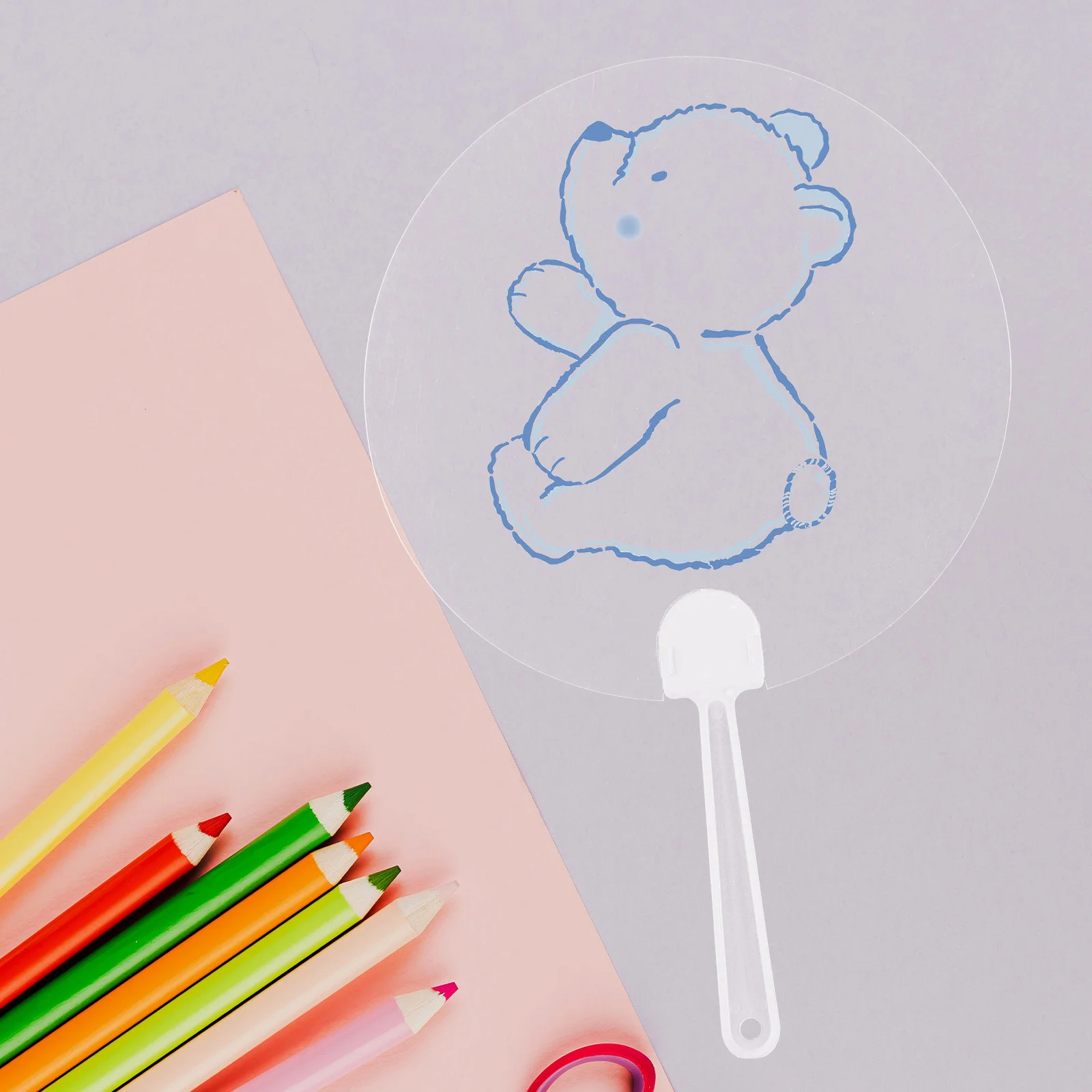 8 Pcs Wedding Stuff DIY Transparent Fan Material Personality Kids Painting Fans Pvc Graffiti Child
8 Pcs Wedding Stuff DIY Transparent Fan Material Personality Kids Painting Fans Pvc Graffiti Child