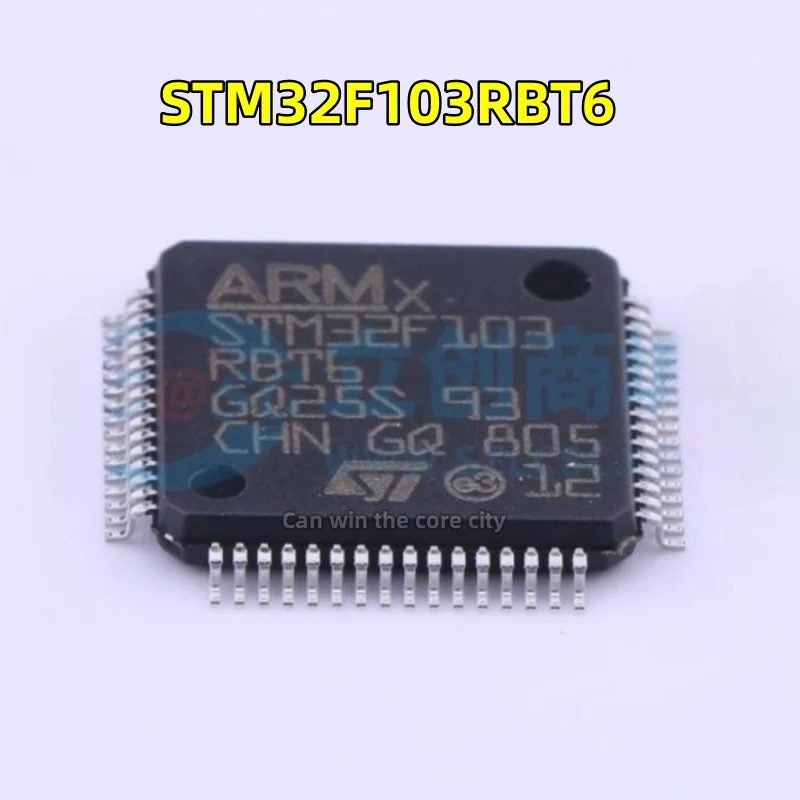 10 pieces New original STM32F103RBT6 LQFP64 ARM Cortex-M3 32-bit microcontroller MCU
10 pieces New original STM32F103RBT6 LQFP64 ARM Cortex-M3 32-bit microcontroller MCU
