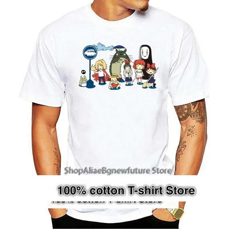 Miyazaki Hayao Spirited Away No Face Man My Neighbor Totoro Kiki's Delivery Service Howl's Moving Castle Cotton T Shirts T-Shirt
Miyazaki Hayao Spirited Away No Face Man My Neighbor Totoro Kiki's Delivery Service Howl's Moving Castle Cotton T Shirts T-Shirt