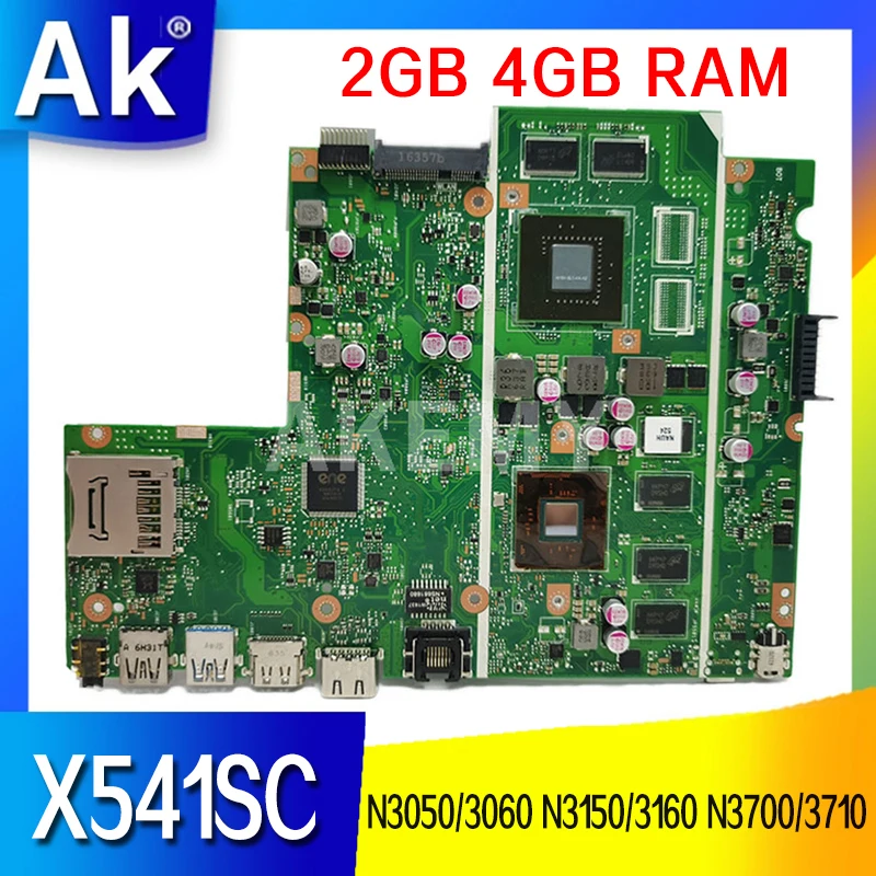 Материнская плата X541SC для ноутбука Asus X541S D541SC материнская плата для ноутбука GT810M N3050 N3060 N3150 N3160 N3700 N3710 CPU 2 ГБ 4 ГБ RAM
Материнская плата X541SC для ноутбука Asus X541S D541SC материнская плата для ноутбука GT810M N3050 N3060 N3150 N3160 N3700 N3710 CPU 2 ГБ 4 ГБ RAM