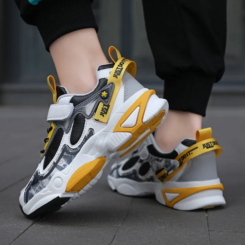 Высококачественные детские кроссовки для девочек, Баскетбольная обувь, дышащая Нескользящая спортивная обувь для мальчиков, Детская трени... 
Высококачественные детские кроссовки для девочек, Баскетбольная обувь, дышащая Нескользящая спортивная обувь для мальчиков, Детская трени...