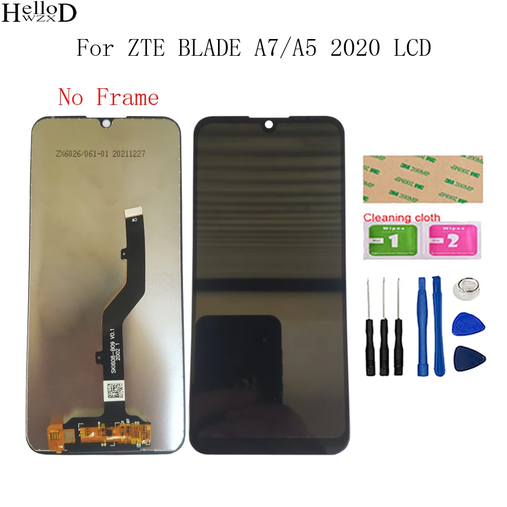 Оригинальный дисплей для ZTE BLADE A7 2020 ЖК-дисплей A5 запчасти ремонта ЖК-дисплея