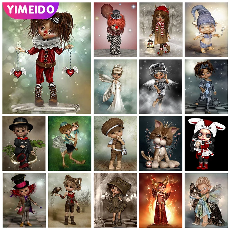 YIMEIDO 5D DIY Полная алмазная живопись AB, Мультяшные девушки, сумка на молнии, алмазная вышивка, детский набор
YIMEIDO 5D DIY Полная алмазная живопись AB, Мультяшные девушки, сумка на молнии, алмазная вышивка, детский набор