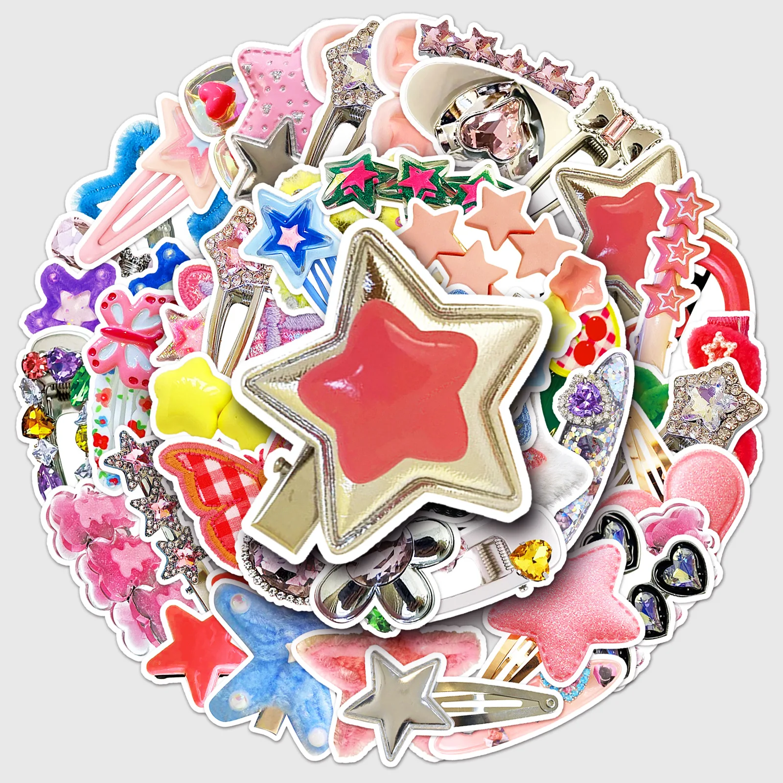 50Pcs Ins Popular Y2K Dopamine Hairpin Stickers Colorful Cute Decals DIY Phone Diary Journal Scrapbooking Kids Toy Girl Gift B2
50Pcs Ins Popular Y2K Dopamine Hairpin Stickers Colorful Cute Decals DIY Phone Diary Journal Scrapbooking Kids Toy Girl Gift B2