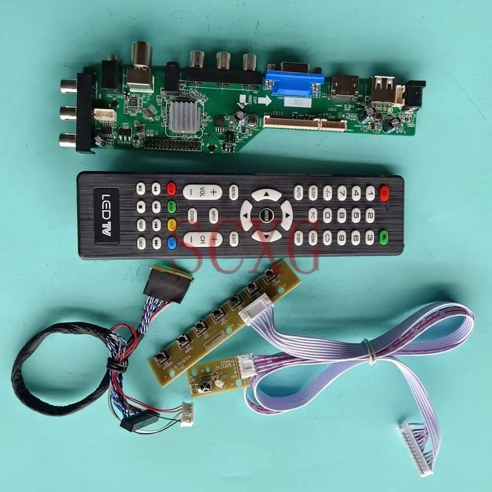 Комплект платы управления для телефона, 1366 768, цифровой сигнал DVB 14 "USB AV VGA HDMI-совместимая 40-контактная ЖК-панель LVDS
Комплект платы управления для телефона, 1366 768, цифровой сигнал DVB 14 "USB AV VGA HDMI-совместимая 40-контактная ЖК-панель LVDS