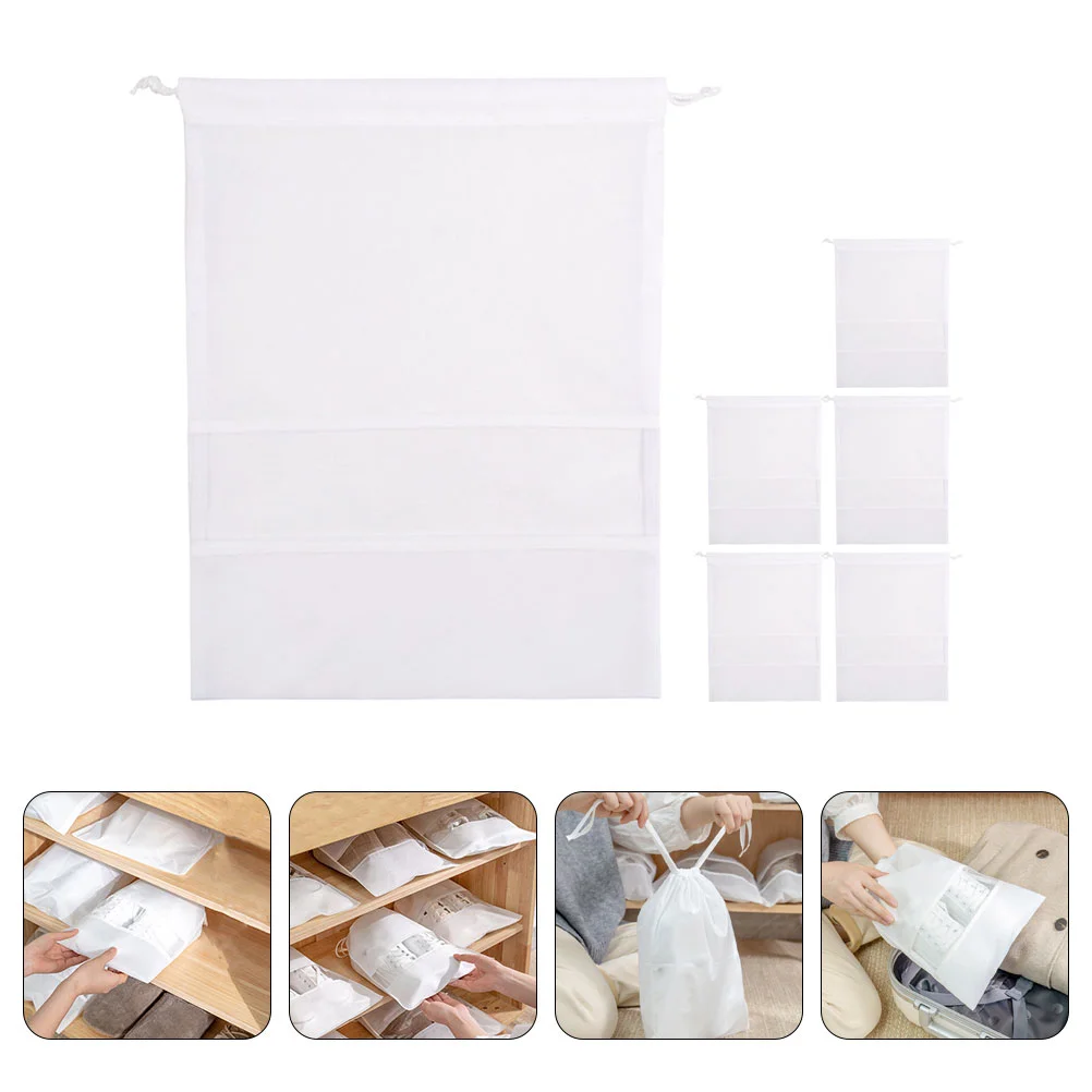 Shoe Drawstring Storage Travelpouch Shoes Holder Organizer Woven Sneaker Non Multifunctional Packaging Sundries Makeup Toiletry
Shoe Drawstring Storage Travelpouch Shoes Holder Organizer Woven Sneaker Non Multifunctional Packaging Sundries Makeup Toiletry