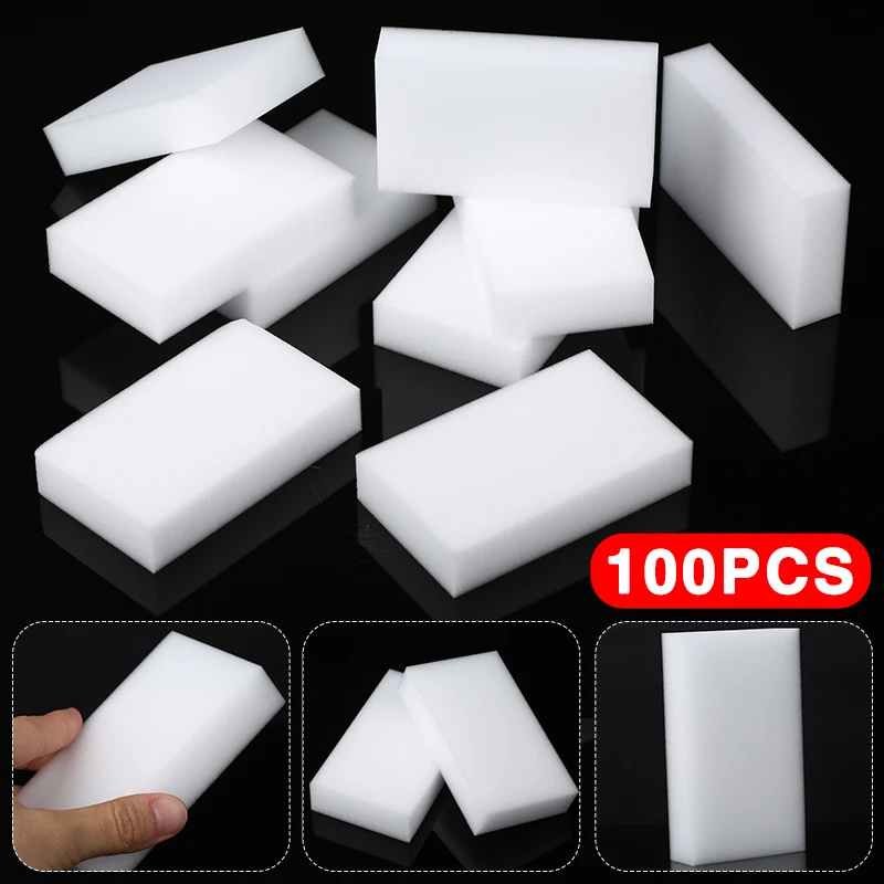 100pcs Sponge Durable Magic Wipe Nano Cleaner Sponges Portable Home Brush Bowl Cleaning Sink Clean Supplies
100pcs Sponge Durable Magic Wipe Nano Cleaner Sponges Portable Home Brush Bowl Cleaning Sink Clean Supplies