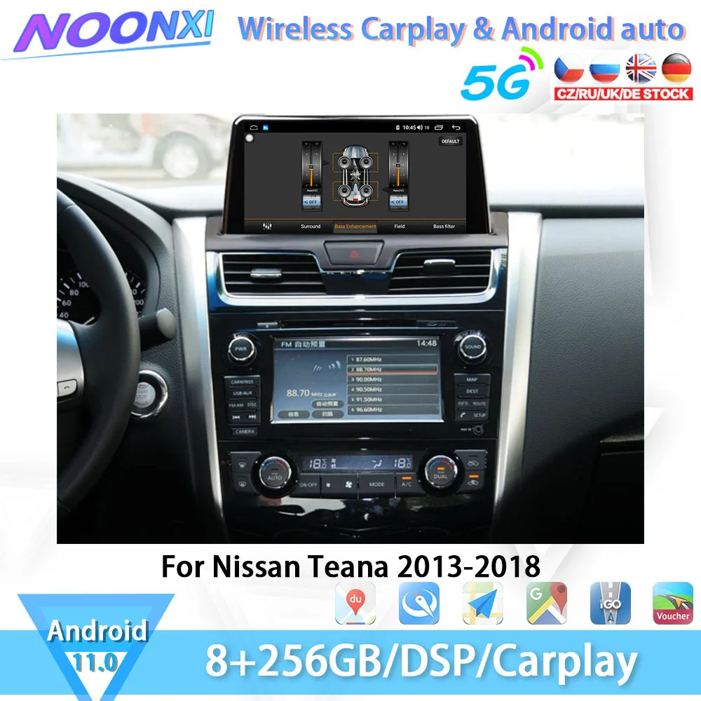 Автомагнитола для Nissan Teana 2013-2018, мультимедийный DVD-плеер, стереоприемник, GPS-навигация, Carplay, головное устройство 2DIN, android 256 +
Автомагнитола для Nissan Teana 2013-2018, мультимедийный DVD-плеер, стереоприемник, GPS-навигация, Carplay, головное устройство 2DIN, android 256 +