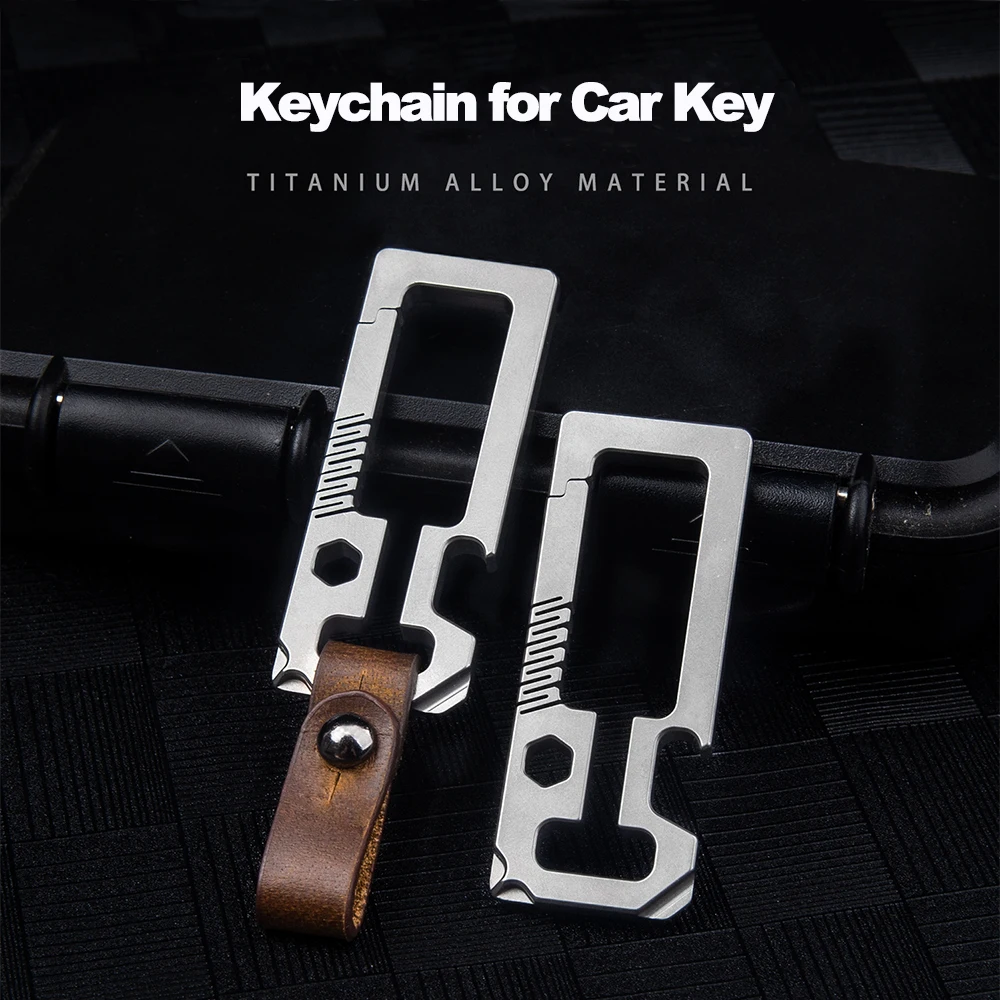 Titanium Multifunction Keychains Durable Outdoor Carbine Car Key Chain Screwdriver Wrench EDC for KeyRing Holder Special Gifts
Titanium Multifunction Keychains Durable Outdoor Carbine Car Key Chain Screwdriver Wrench EDC for KeyRing Holder Special Gifts