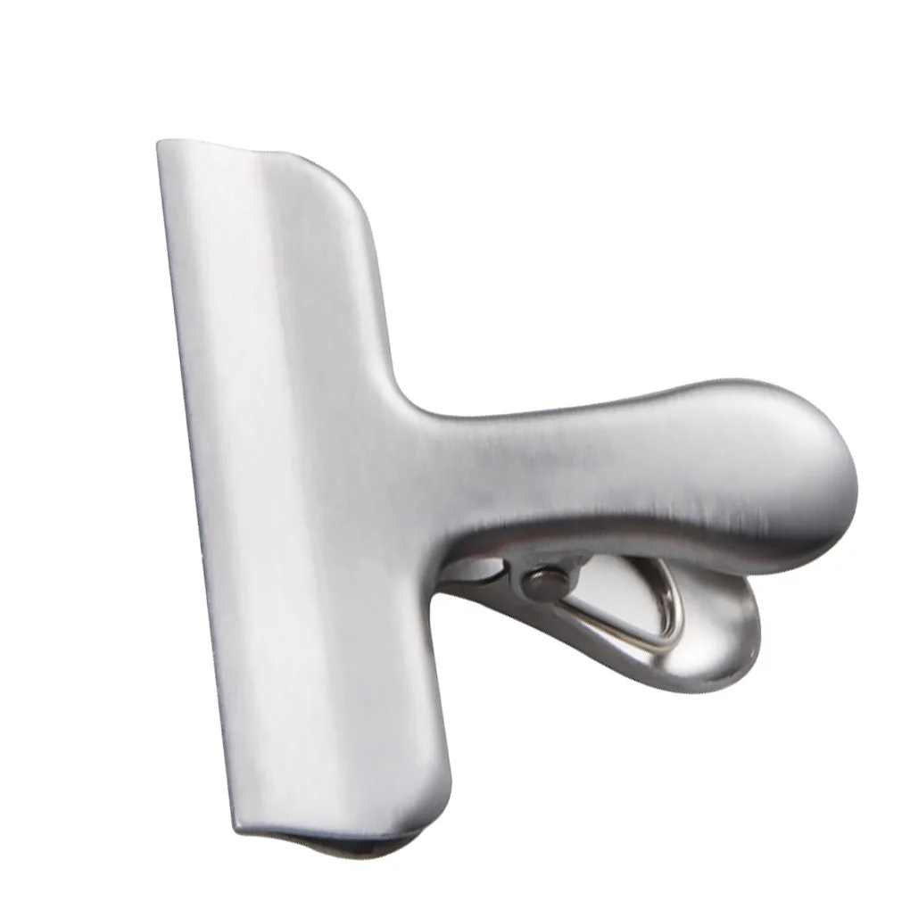 Metal Bag Clip Stainless Steel Food Clip Air Tight Paper Seal Grip Kitchen Office Tools
Metal Bag Clip Stainless Steel Food Clip Air Tight Paper Seal Grip Kitchen Office Tools