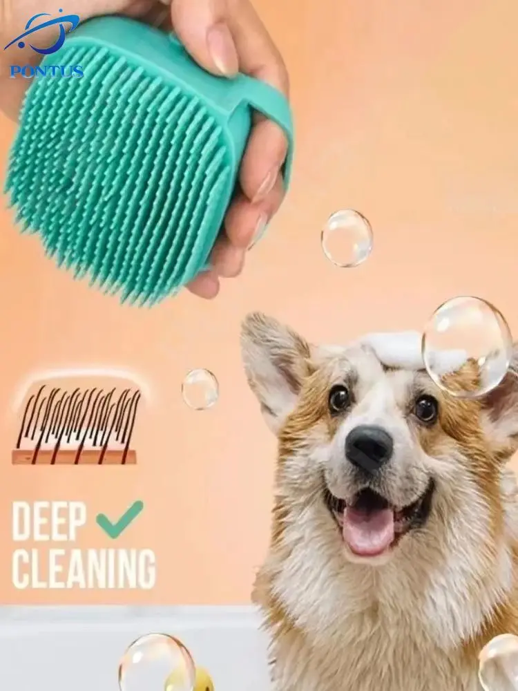Pet Bath Massage Brush Comb Bath Shower Grooming Dispenser Brush Comb Cleaning Multibrush for Dog Cat Accessories Dog Products
Pet Bath Massage Brush Comb Bath Shower Grooming Dispenser Brush Comb Cleaning Multibrush for Dog Cat Accessories Dog Products
