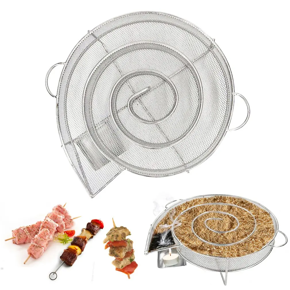 Cold Smoke Generator For BBQ Grill Or Smoker Wood Dust Hot And Cold Smoking Salmon Meat Burn Cooking Stainless Bbq Tools Hot
Cold Smoke Generator For BBQ Grill Or Smoker Wood Dust Hot And Cold Smoking Salmon Meat Burn Cooking Stainless Bbq Tools Hot