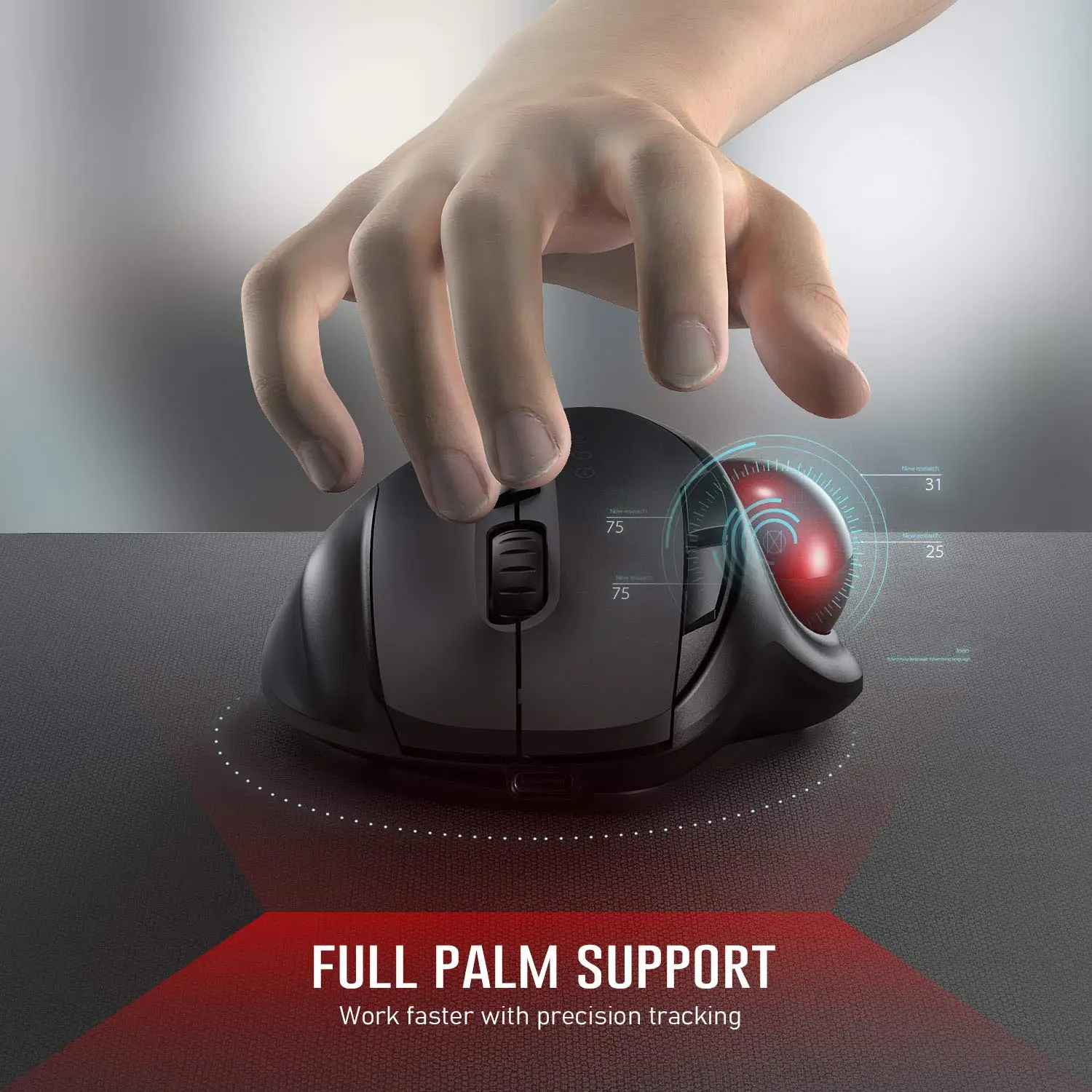Jelly Comb Bluetooth Mouse Rechargeable 2.4G USB Wireless Mice Ergonomic Trackball Mouse for Computer 1000 1600 1800 DPI
Jelly Comb Bluetooth Mouse Rechargeable 2.4G USB Wireless Mice Ergonomic Trackball Mouse for Computer 1000 1600 1800 DPI