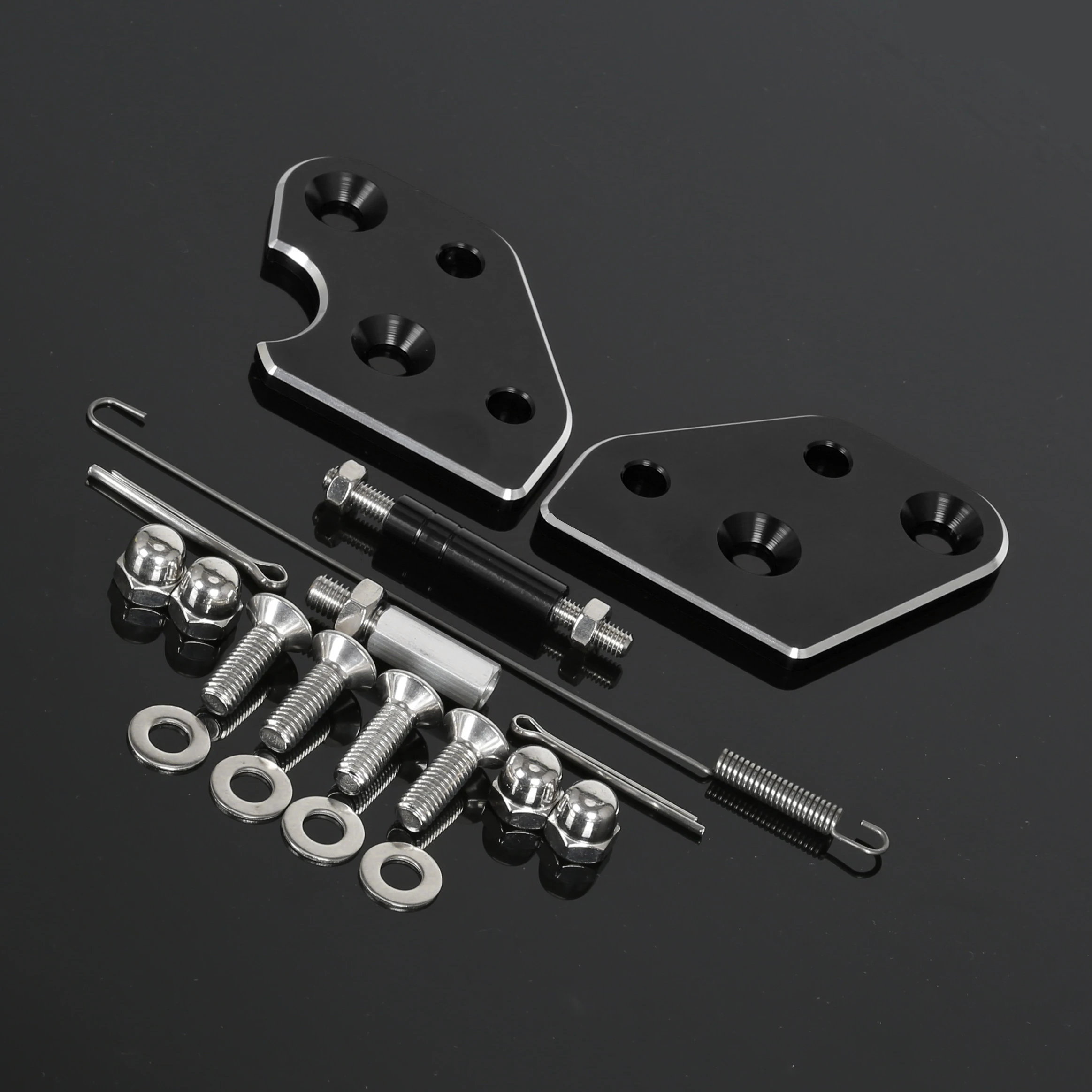 Аксессуары для мотоциклов SUZUKI DL650 DL1000 DL V-дополнительный 650 vстрома 1000 CNC Подножка для понижения Ног Кронштейн с прямыми звеньями запчасти