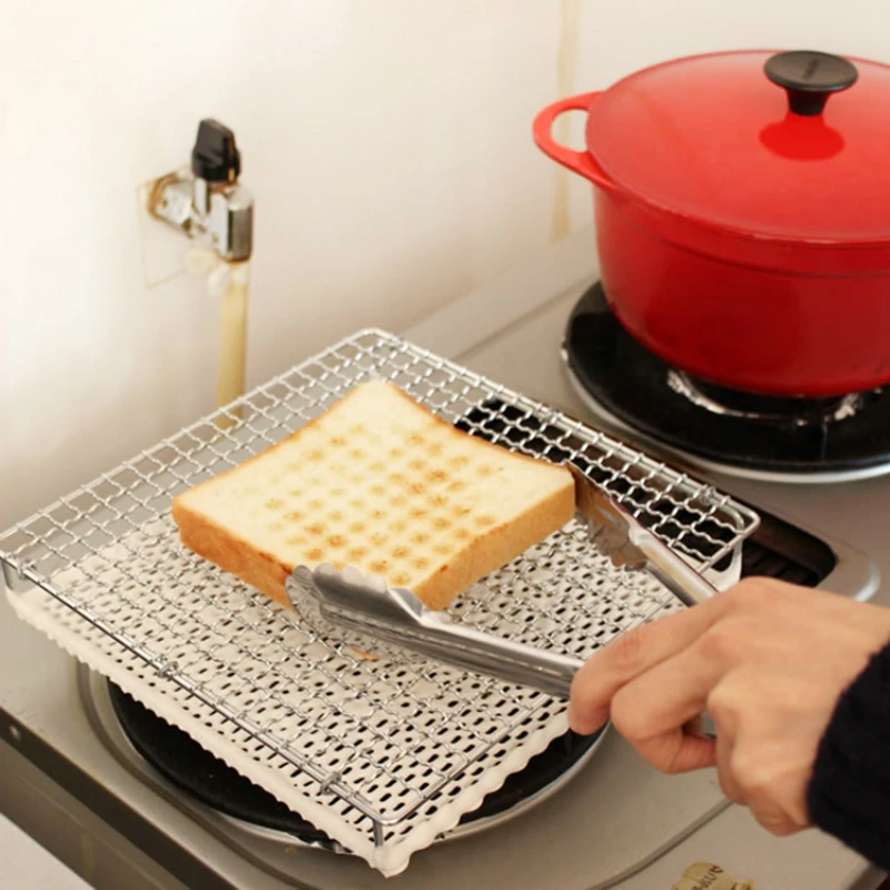 Japan Imported Genuine Ceramic Grill Direct Fire Toaster Toast Grill for Gas Stove Grilled Fish Rack Household Barbecue Holder
Japan Imported Genuine Ceramic Grill Direct Fire Toaster Toast Grill for Gas Stove Grilled Fish Rack Household Barbecue Holder