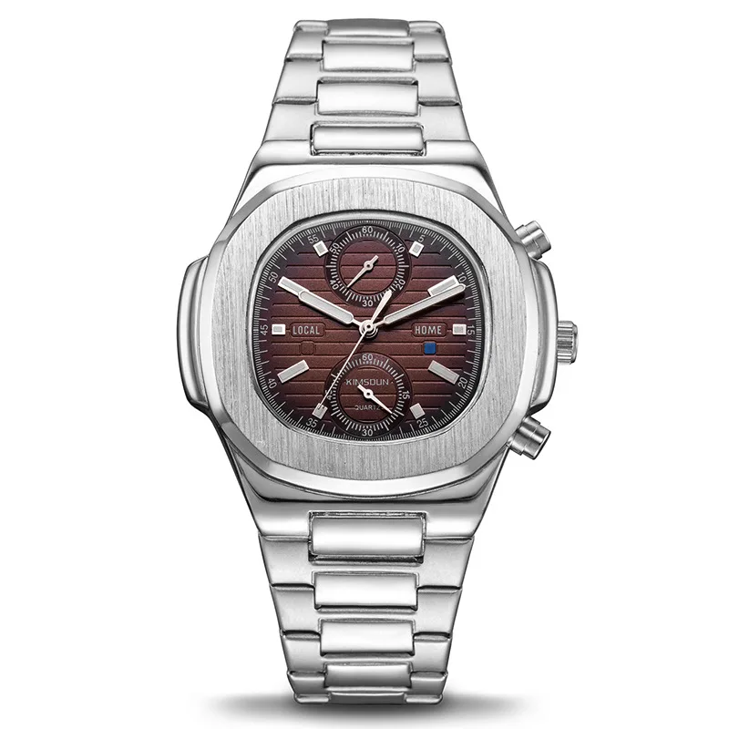 Luxury Top Brand Watch for Men Stainless Steel Band Chronograph Sports Waterproof Quartz Watches Military Wristwatch Male Clock
Luxury Top Brand Watch for Men Stainless Steel Band Chronograph Sports Waterproof Quartz Watches Military Wristwatch Male Clock