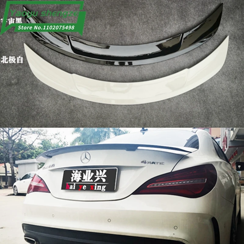 For Mercedes-Benz CLA W117 CLA180 CLA200 CLA250 CLA260 ABS Rear Trunk Wing Spoiler CLA45 RT Style 2014 - UP
For Mercedes-Benz CLA W117 CLA180 CLA200 CLA250 CLA260 ABS Rear Trunk Wing Spoiler CLA45 RT Style 2014 - UP