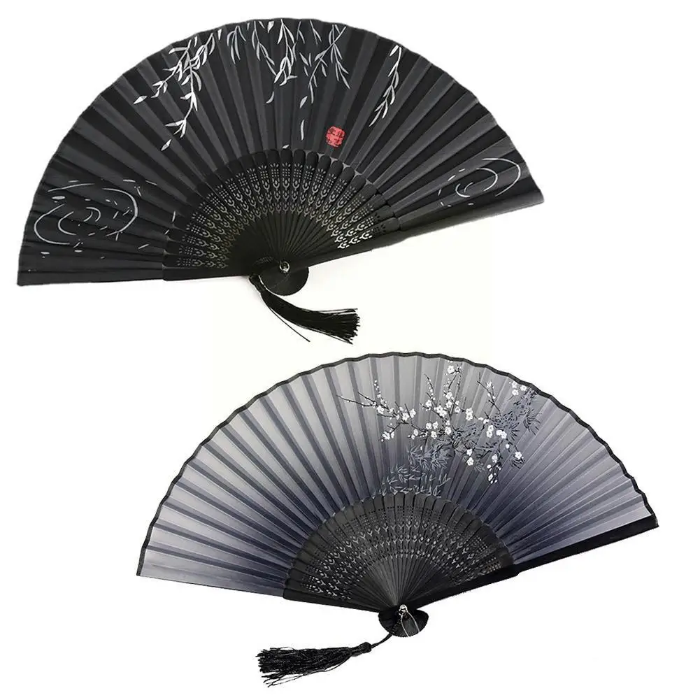 Vintage Black Chinese Style Folding Fan Dance Wedding Solid Color Handcraft Decoration Party Folding Fan Home Fans Art Orna P8Z8
Vintage Black Chinese Style Folding Fan Dance Wedding Solid Color Handcraft Decoration Party Folding Fan Home Fans Art Orna P8Z8