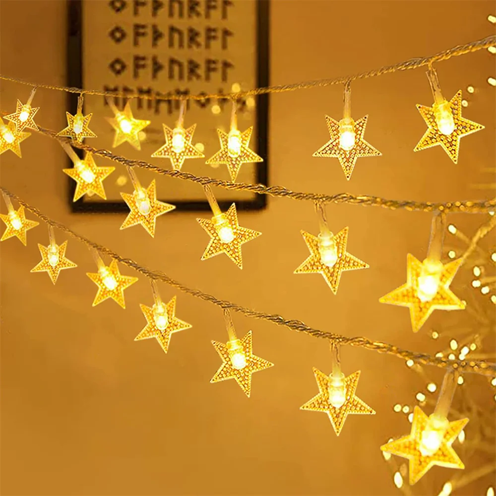 Fairy Lights Star Stirng Lights 100/300/400LED Twinkle Lights with 8 Modes Christmas Hanging Wall Lights For Wedding Bedroom
Fairy Lights Star Stirng Lights 100/300/400LED Twinkle Lights with 8 Modes Christmas Hanging Wall Lights For Wedding Bedroom