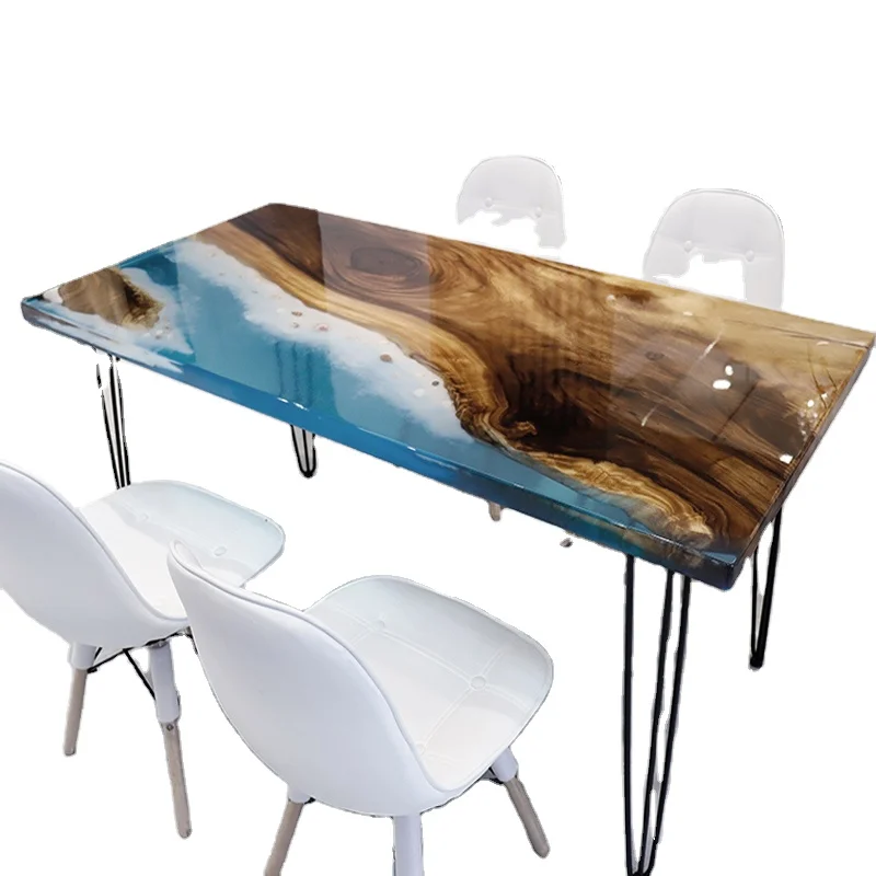 Wholesale DIY Epoxy Resin desktop adhesive River table Creativity Island walnut resin long table
Wholesale DIY Epoxy Resin desktop adhesive River table Creativity Island walnut resin long table