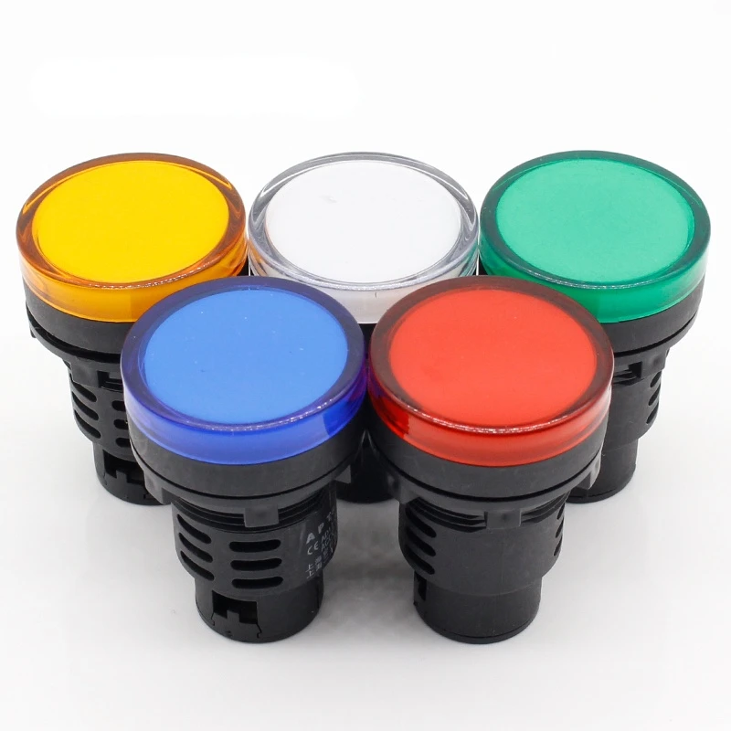 1pcs 12V 24V 110V 220V 380V 30mm Panel Mount LED Power Indicator Pilot Signal Light Lamp
1pcs 12V 24V 110V 220V 380V 30mm Panel Mount LED Power Indicator Pilot Signal Light Lamp