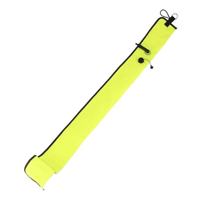 

1 м маркер для поверхности подводного плавания, буй, сигнальная трубка SMB, безопасная видимость, плавающая сигнальная трубка