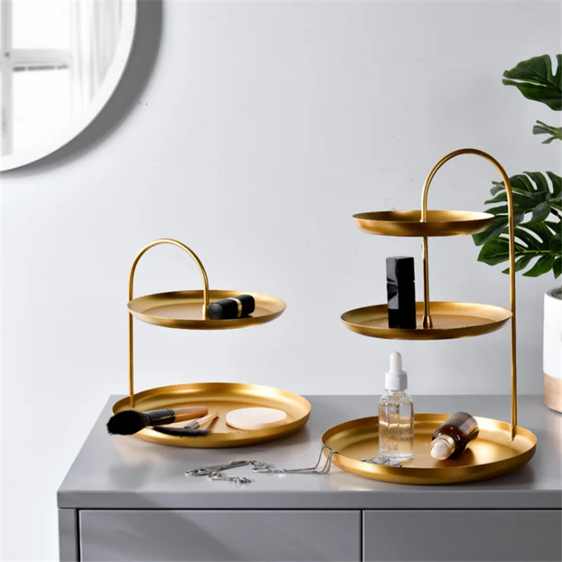 Double-layer Coffee Mug Gold Cosmetic Storage Tray Fruit Tray Jewelry Earring Rack Shelf Display Rack Finishing Rack Storage Box
Double-layer Coffee Mug Gold Cosmetic Storage Tray Fruit Tray Jewelry Earring Rack Shelf Display Rack Finishing Rack Storage Box