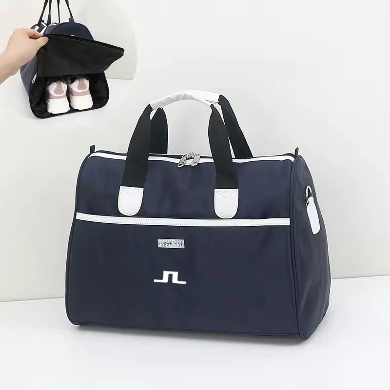 

New Golf Bag 2023 Lightweight Brand Sports Shoes Bag Waterproof Clothing Bag Travel Shoulder Boston Bag Golf Supplies50*24*35 Cm