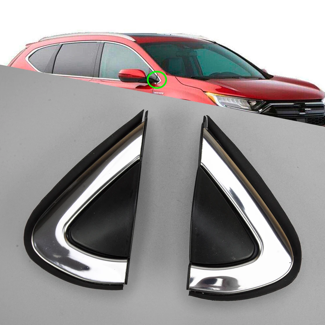 75490TLA 1 Pair Car Left Right Rearview Mirror Triangle Corner Cover Trim 75495TLA Fit For Honda CR-V CRV 2019 2020
75490TLA 1 Pair Car Left Right Rearview Mirror Triangle Corner Cover Trim 75495TLA Fit For Honda CR-V CRV 2019 2020