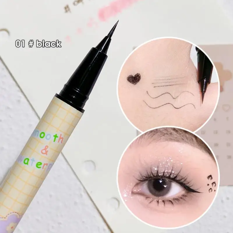 False Eyelash Pen Ultra-fine Silkworm Pen 5 Colors Soft Smooth Liquid Eyeliner Pen Waterproof Eye Liner Beauty Cosmetics
False Eyelash Pen Ultra-fine Silkworm Pen 5 Colors Soft Smooth Liquid Eyeliner Pen Waterproof Eye Liner Beauty Cosmetics