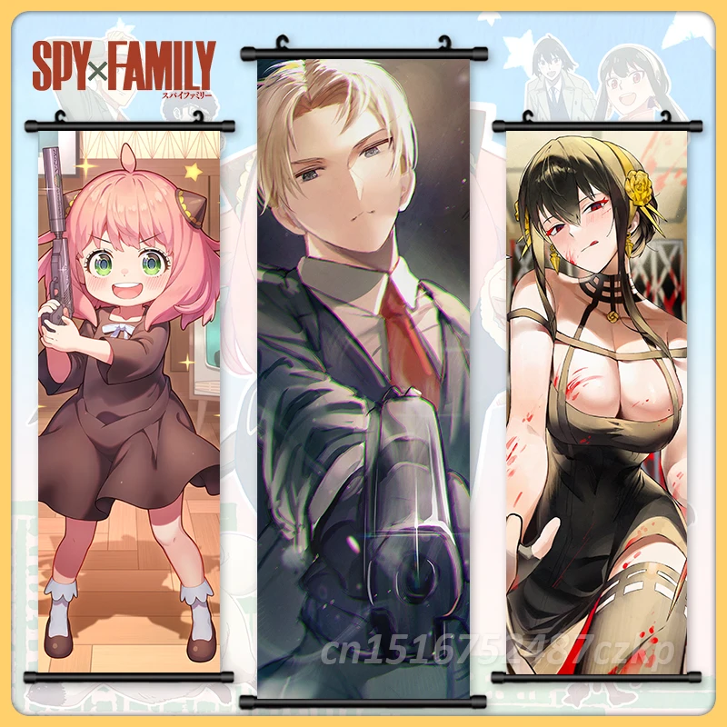 Spy x Family Wall Art Canvas Yor Forger Pictures Modern Painting Anya Forger Prints Twilight Poster Hanging Scrolls Home Decor 
Spy x Family Wall Art Canvas Yor Forger Pictures Modern Painting Anya Forger Prints Twilight Poster Hanging Scrolls Home Decor