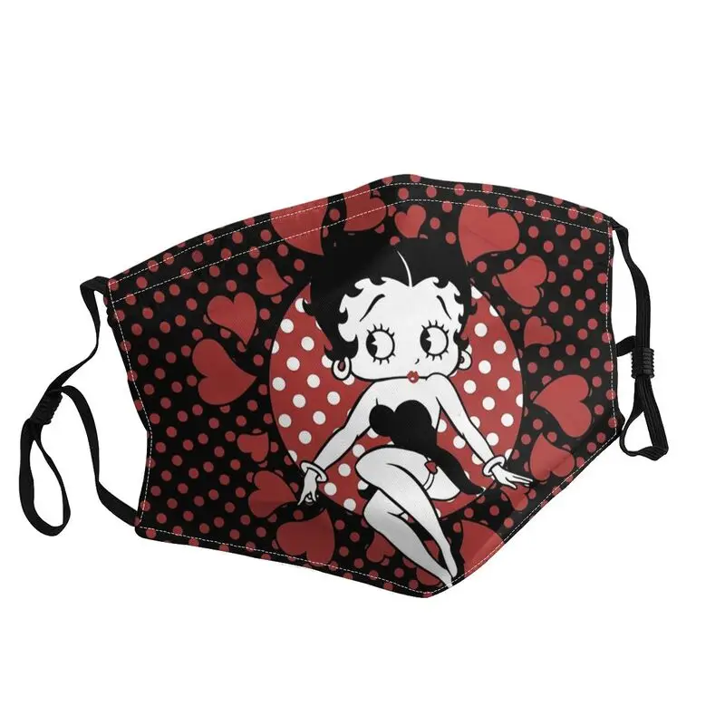 Boop Bettys Mask Unisex Adult Dustproof Vintage Cartoon Mask Protection Cover Respirator Reusable Mouth Muffle
Boop Bettys Mask Unisex Adult Dustproof Vintage Cartoon Mask Protection Cover Respirator Reusable Mouth Muffle