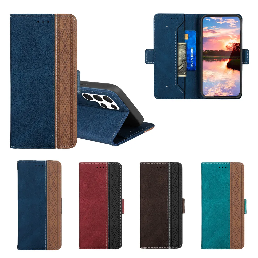 Anti-theft Brush Wallet Phone Case for Samsung Galaxy S22 Ultra S21FE S20 S10 S9 Plus Business Splicing Leather Shockproof Cover
Anti-theft Brush Wallet Phone Case for Samsung Galaxy S22 Ultra S21FE S20 S10 S9 Plus Business Splicing Leather Shockproof Cover