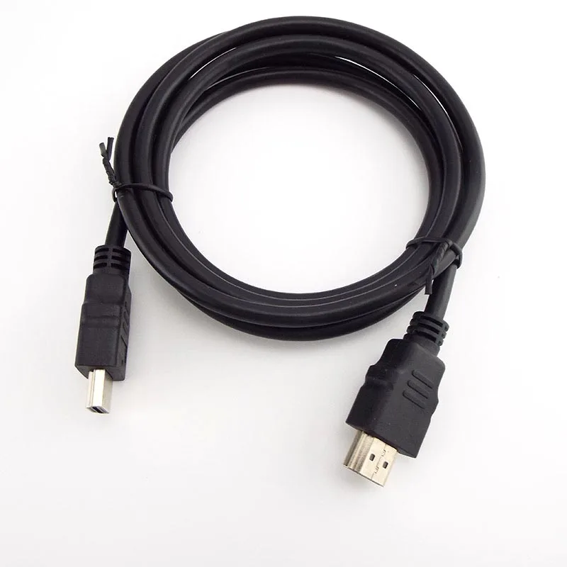 

1.5m HDMI-compati Male To Male 1080p High Speed Version Cable 1.4 Extend Cable Connector HDMI-compatibl 3D For TV Box PC