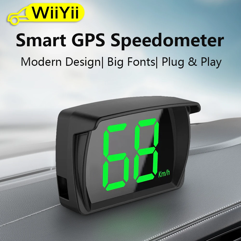 WiiYii Y03 GPS Big Font Head Up Display Speed Alarm Car HUD Display Projector for All Cars Plug and Play KMH MPH
WiiYii Y03 GPS Big Font Head Up Display Speed Alarm Car HUD Display Projector for All Cars Plug and Play KMH MPH