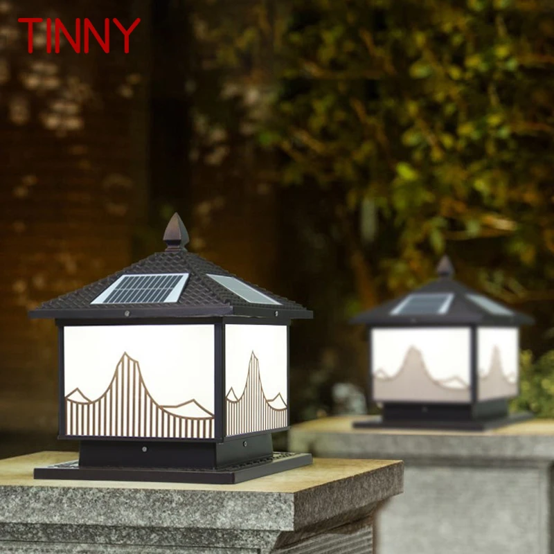 TINNY Solar Post Lamp Outdoor Vintage Pillar Light Column LED Waterproof IP65 for Modern for Home Garden Patio Decor
TINNY Solar Post Lamp Outdoor Vintage Pillar Light Column LED Waterproof IP65 for Modern for Home Garden Patio Decor