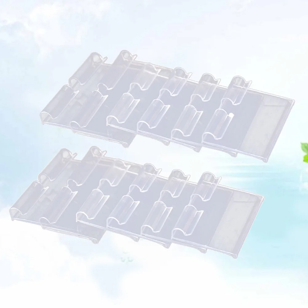 50PCS Clear Label Holder Label Holder Shelf Sign and Ticket Holder for Wire Shelves Baskets Classification Mark
50PCS Clear Label Holder Label Holder Shelf Sign and Ticket Holder for Wire Shelves Baskets Classification Mark
