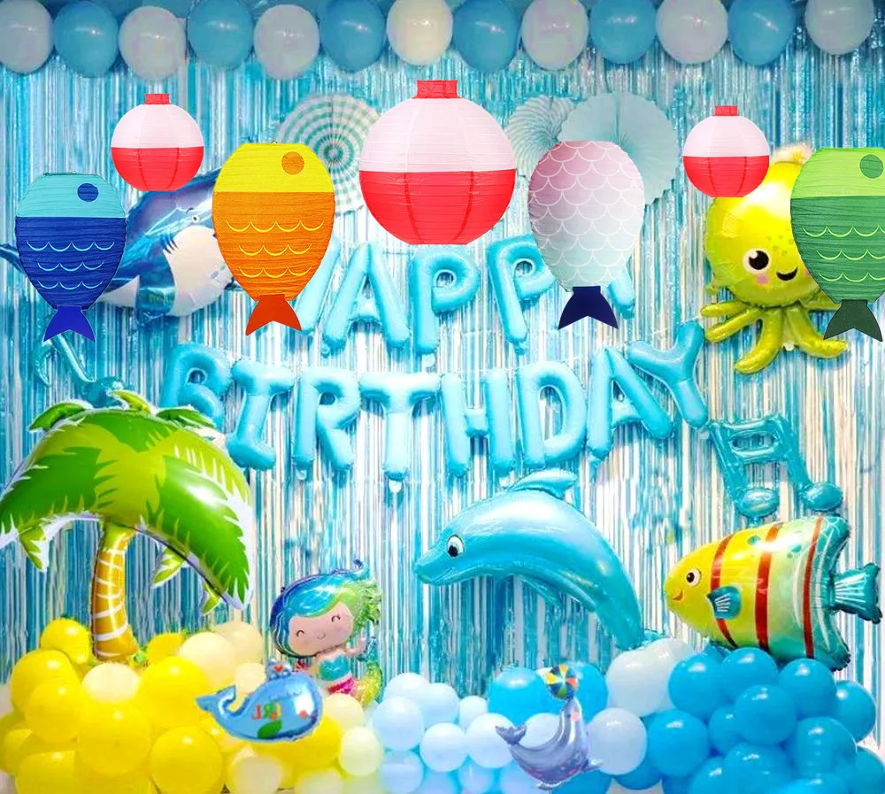Colorful Cute Fish Mermaid Tail Paper Lantern Mermaid Birthday Party Hanging Decor Under The Sea Party Decor Kids Favor
Colorful Cute Fish Mermaid Tail Paper Lantern Mermaid Birthday Party Hanging Decor Under The Sea Party Decor Kids Favor