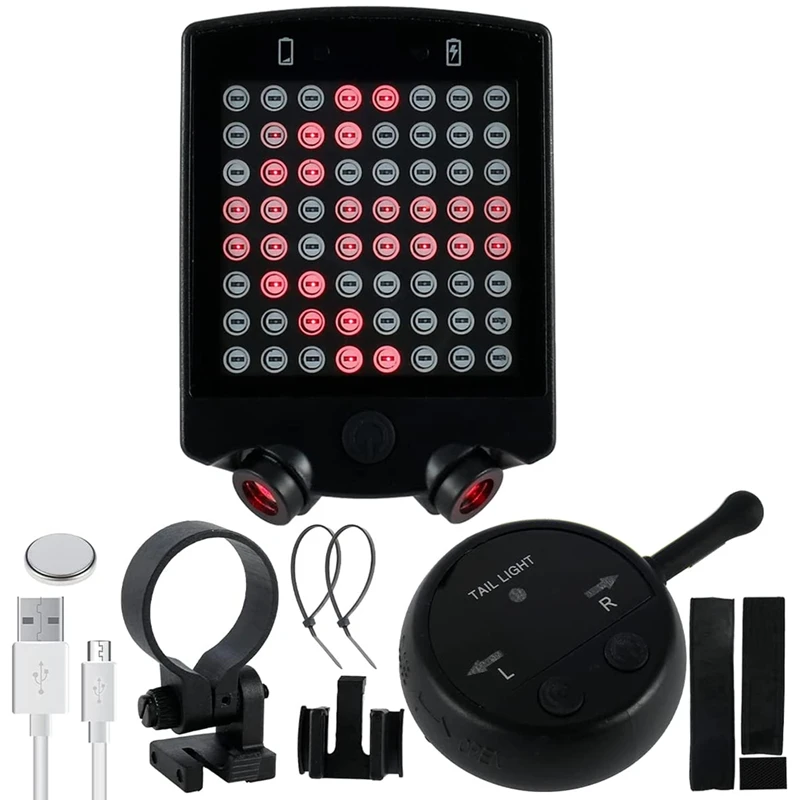 Светодиодный задний поворотный сигнал для велосипеда, беспроводной пульт дистанционного управления, зарядка через USB, водонепроницаемый в...
Светодиодный задний поворотный сигнал для велосипеда, беспроводной пульт дистанционного управления, зарядка через USB, водонепроницаемый в...