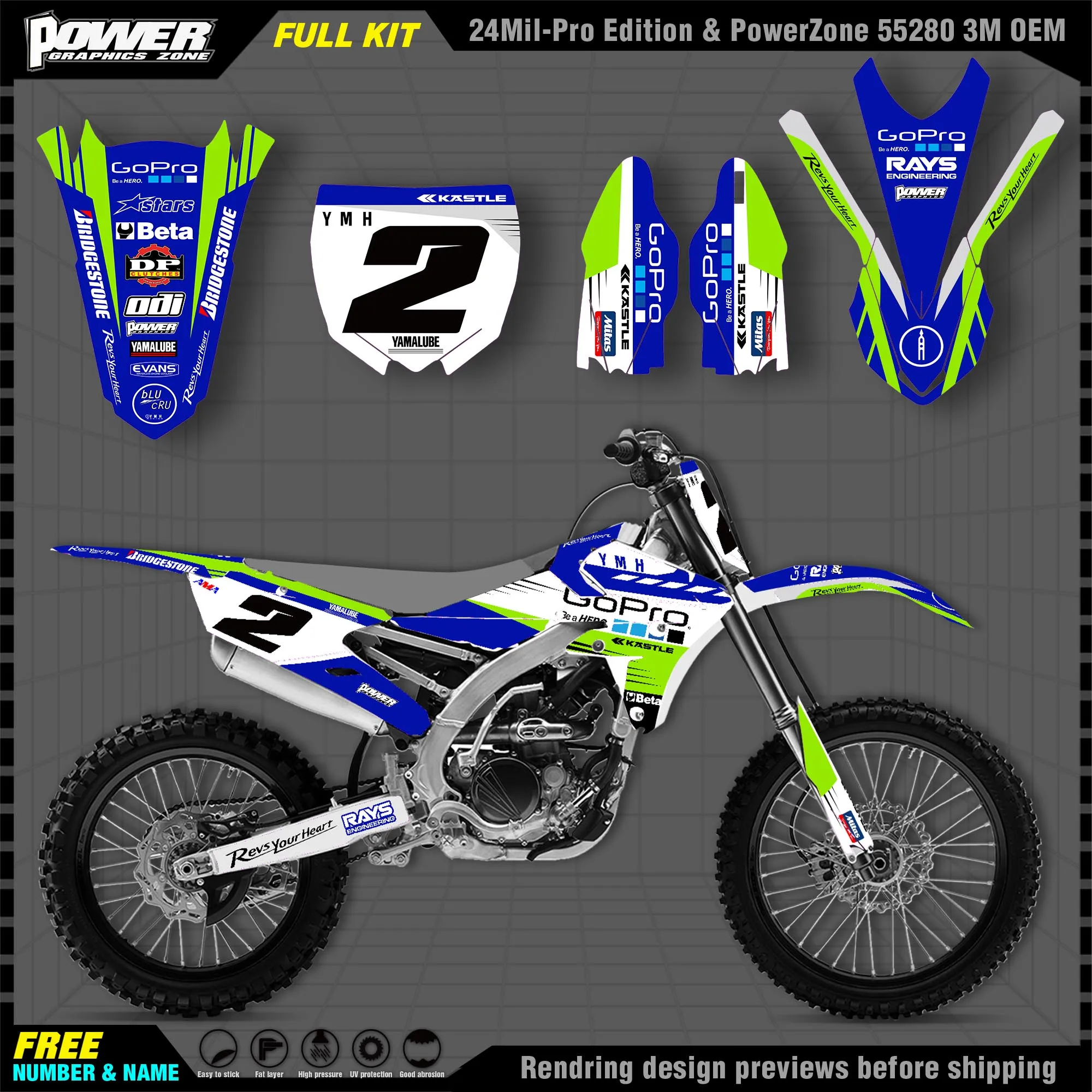PowerZone Custom Team Graphics Backgrounds Decals 3M Stickers Kit For YAMAHA 2016-2018 WR450F 2015-2018 YZ450FX 007
PowerZone Custom Team Graphics Backgrounds Decals 3M Stickers Kit For YAMAHA 2016-2018 WR450F 2015-2018 YZ450FX 007