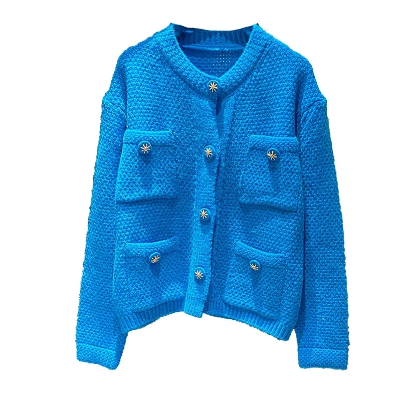 Cardigan Sweater 2022 New Autumn Korean Elegant Formal Knit Jacket Loose Outer Cardigans Sweater Coat Women
Cardigan Sweater 2022 New Autumn Korean Elegant Formal Knit Jacket Loose Outer Cardigans Sweater Coat Women