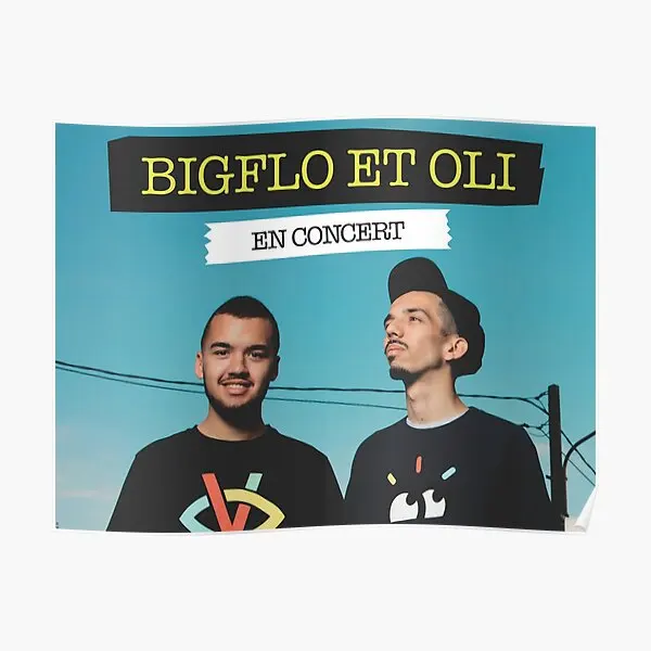 Bigflo Et Oli En концерт Мерч плакат украшение Настенная картина комната Печать Художественная Современная Настенная картина смешная винтажная картина без рамки
Bigflo Et Oli En концерт Мерч плакат украшение Настенная картина комната Печать Художественная Современная Настенная картина смешная винтажная картина без рамки